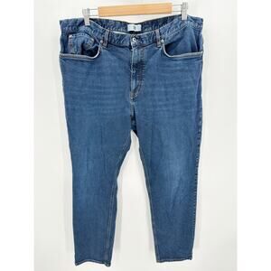 SPOKE Build B Medium Wash Straight Leg Jeans Mens Size 42x30